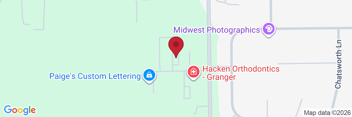 Map showing facility locations