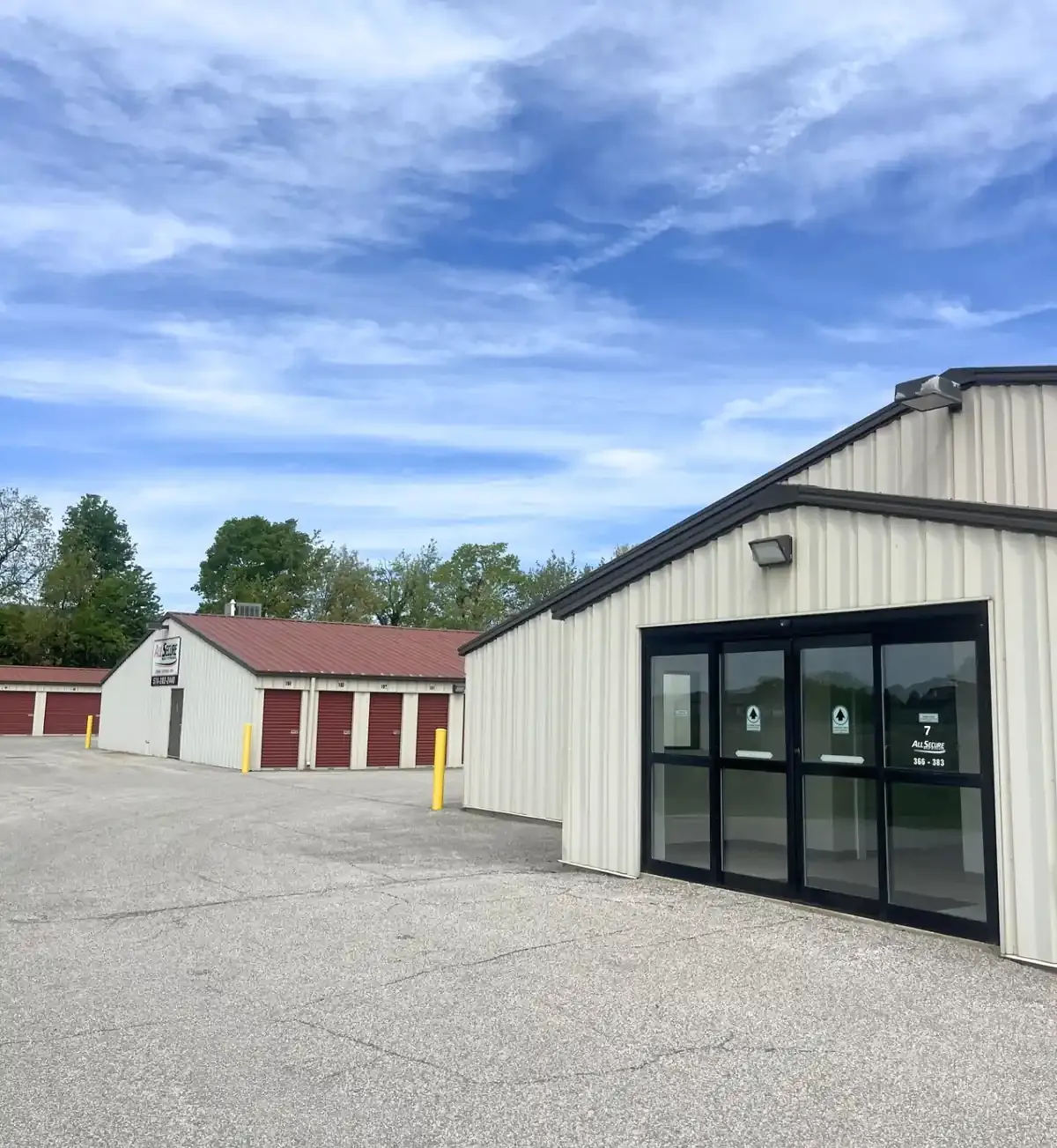 Outside of All Secure Storage University