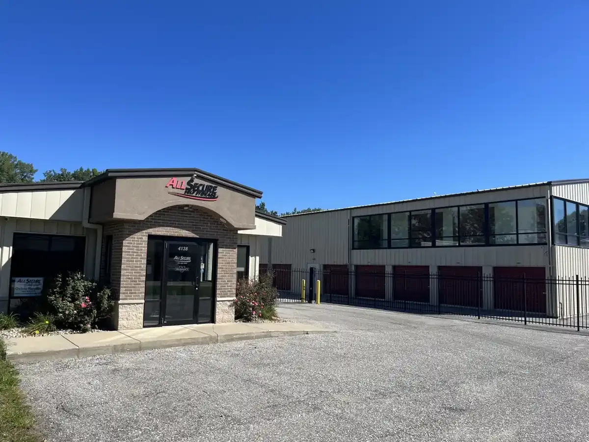 Front of Storage Facility