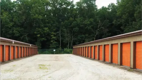 Drive up units at All Secure Self Storage